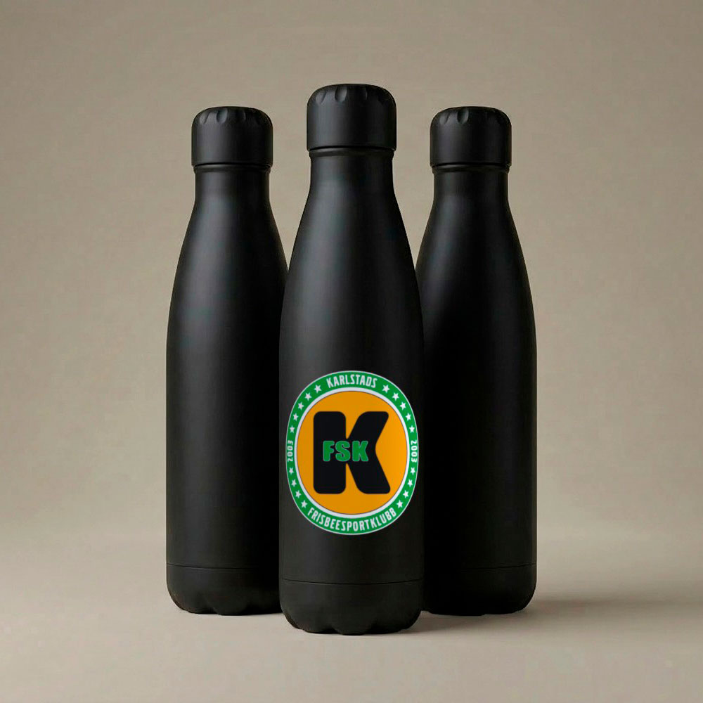 Karlstads FSK - Cove 500 ml vakuumisolerad flaska i rostfritt stål